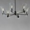 Maxim Lighting Armory 6-Light Chandelier, Black 32356CLBK - alternate 3